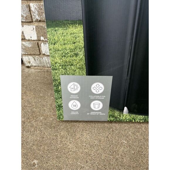 Brookstone Portable Cold Plunge Tub NEW 1 Person Tub 18 Gallon 26” Height 27” Wi - Picture 2 of 7